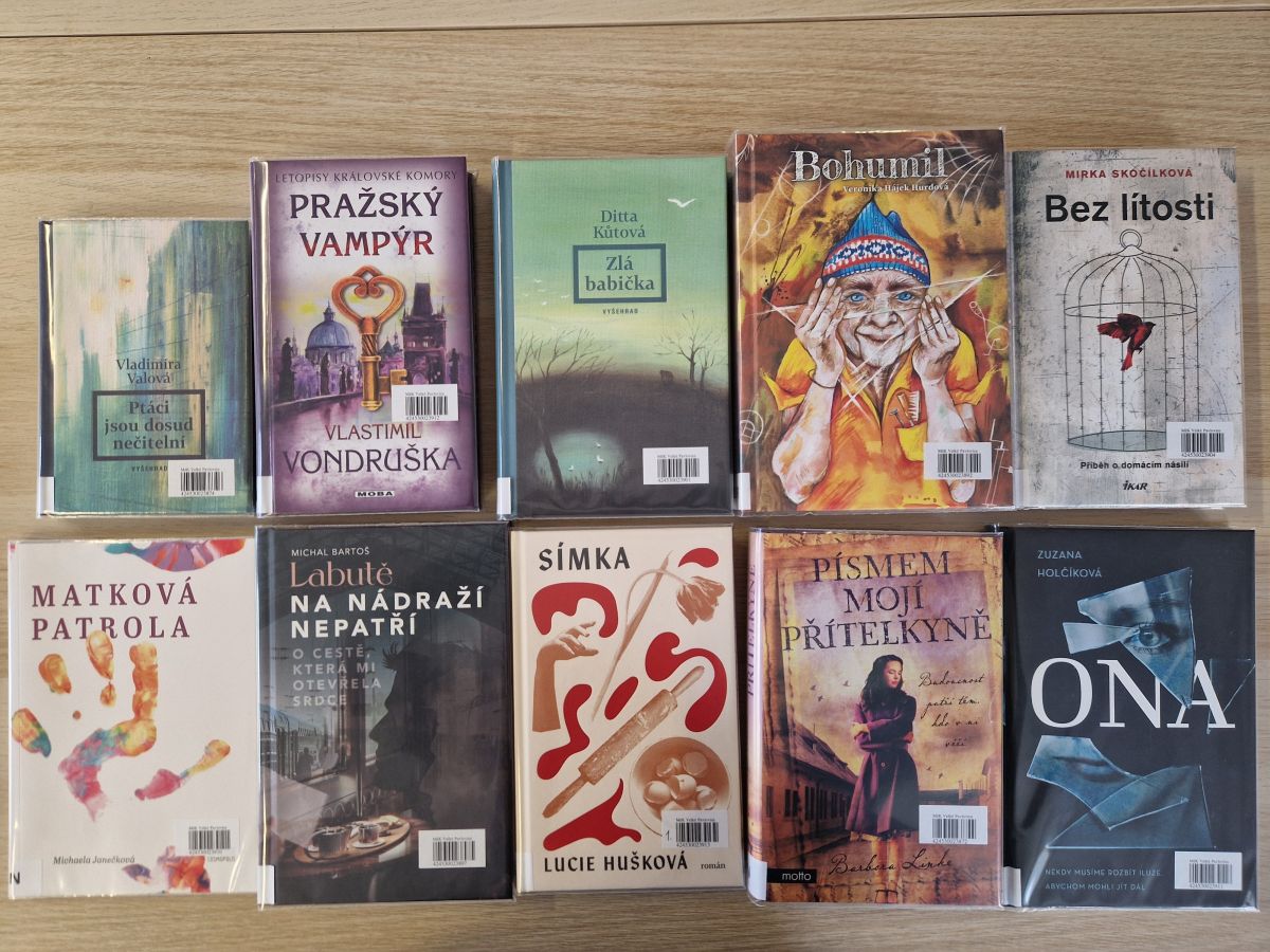 Novinky v knihovně zahřejí nejednoho čtenáře