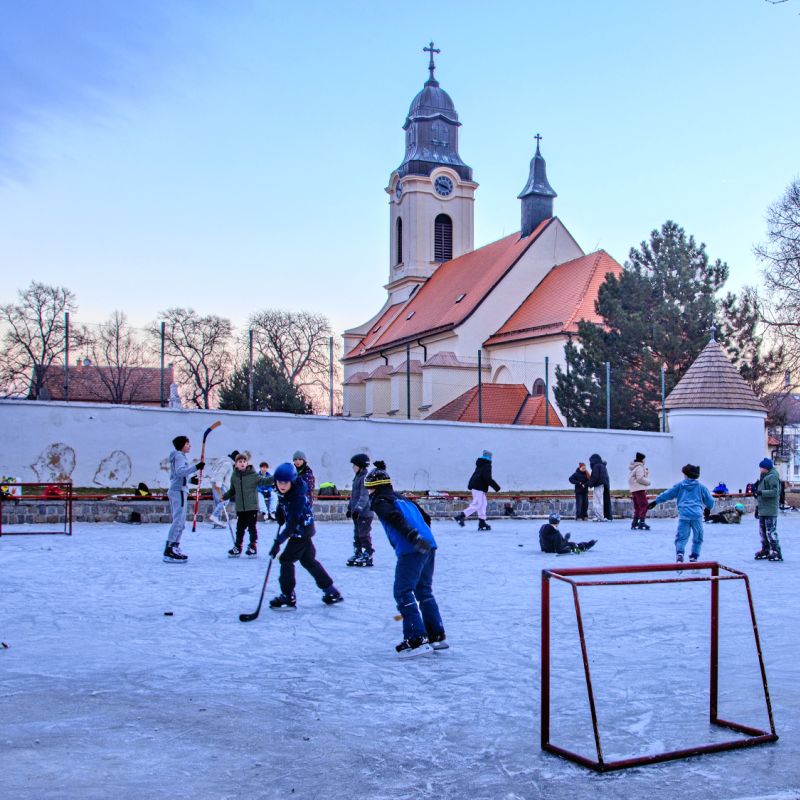 Bruslíme. Díky hasičům a službám města máme kde, a navíc bezpečně!