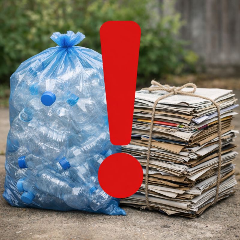 Svoz tříděného odpadu bude v řádném termínu, v pondělí 13. dubna 2026