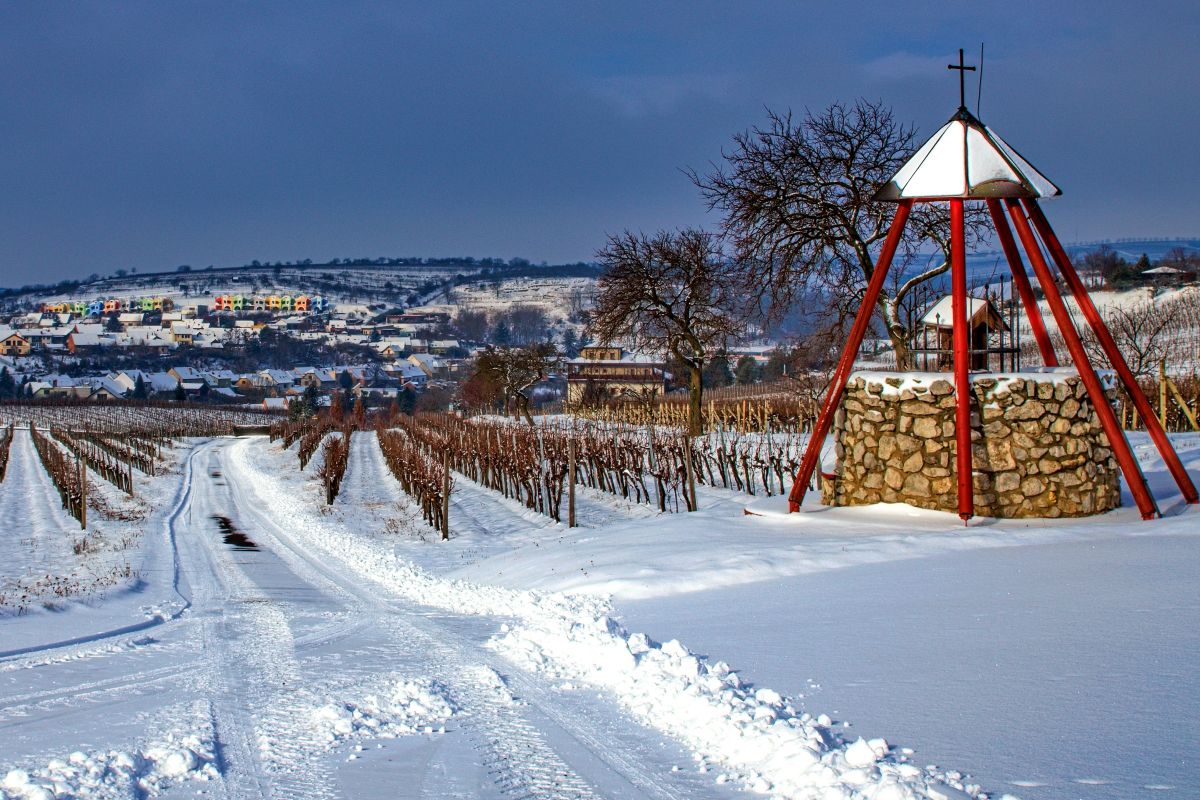 Když krajina utichne pod bílým sametem