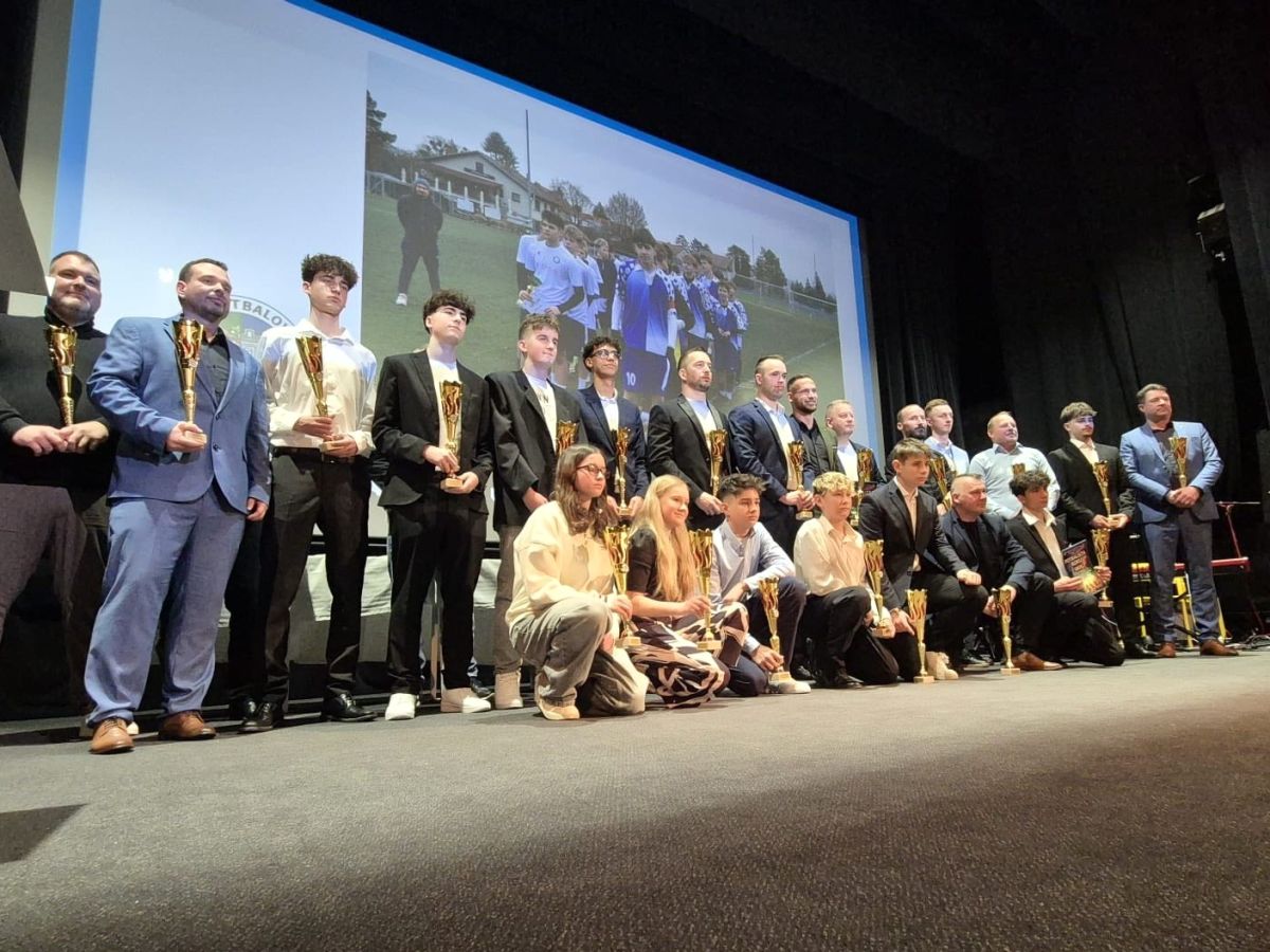 Zlatý hattric ocenění Fotbalista roku 2025 okresu Břeclav pro Velké Pavlovice