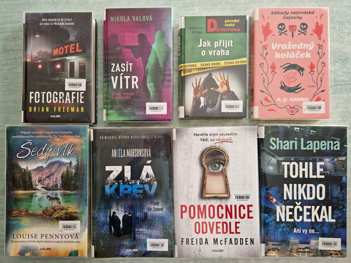 Nové knihy se těší ke čtenářům domů