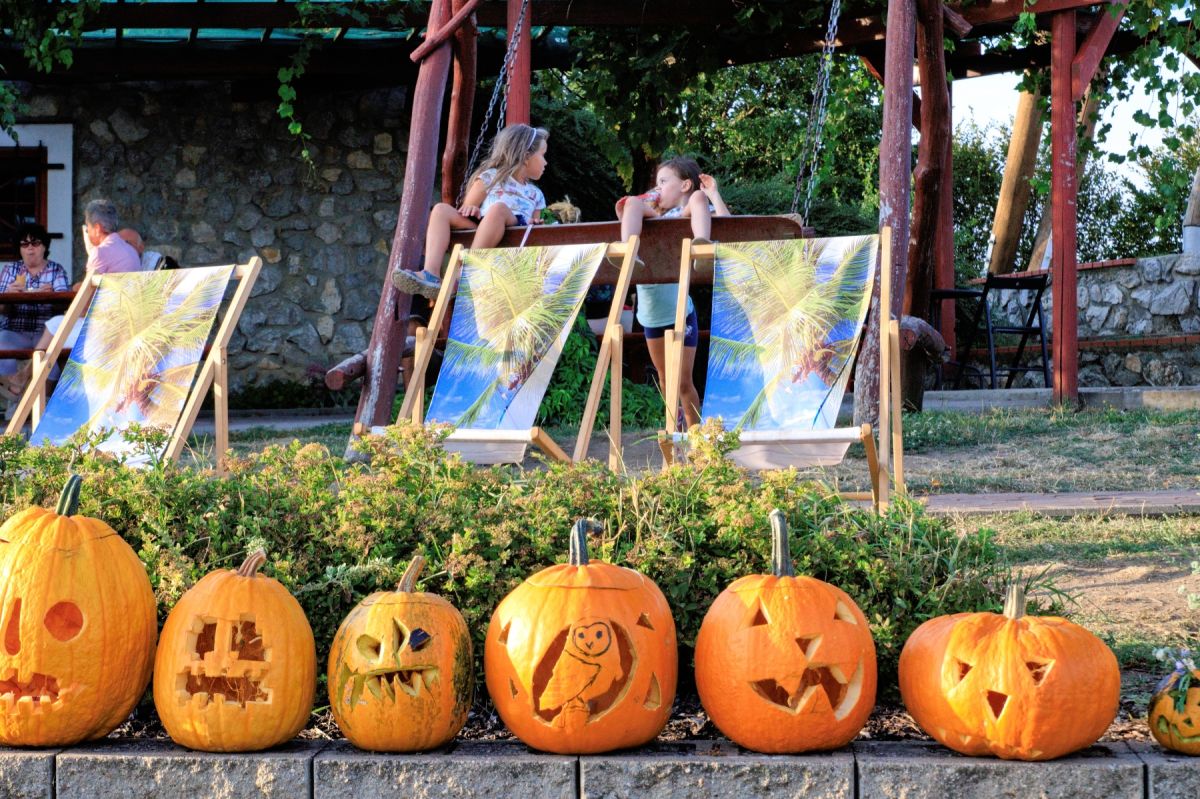 Veselé dýňobraní pod rozhlednou Slunečná