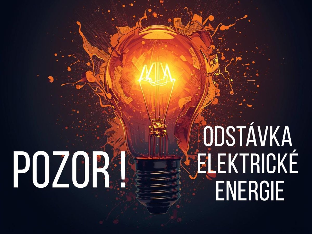 Oznámení o přerušení dodávky elektrické energie dne 26. ledna 2026