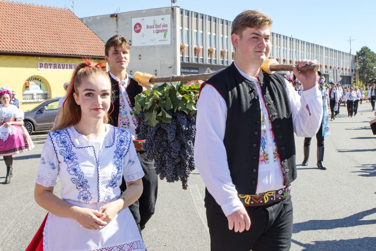 Velkopavlovické vinobraní proběhlo za krásného počasí
