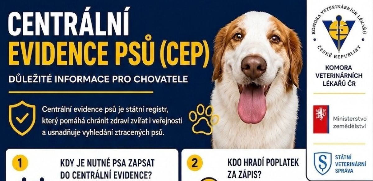 Spuštění informačního systému centrální evidence psů