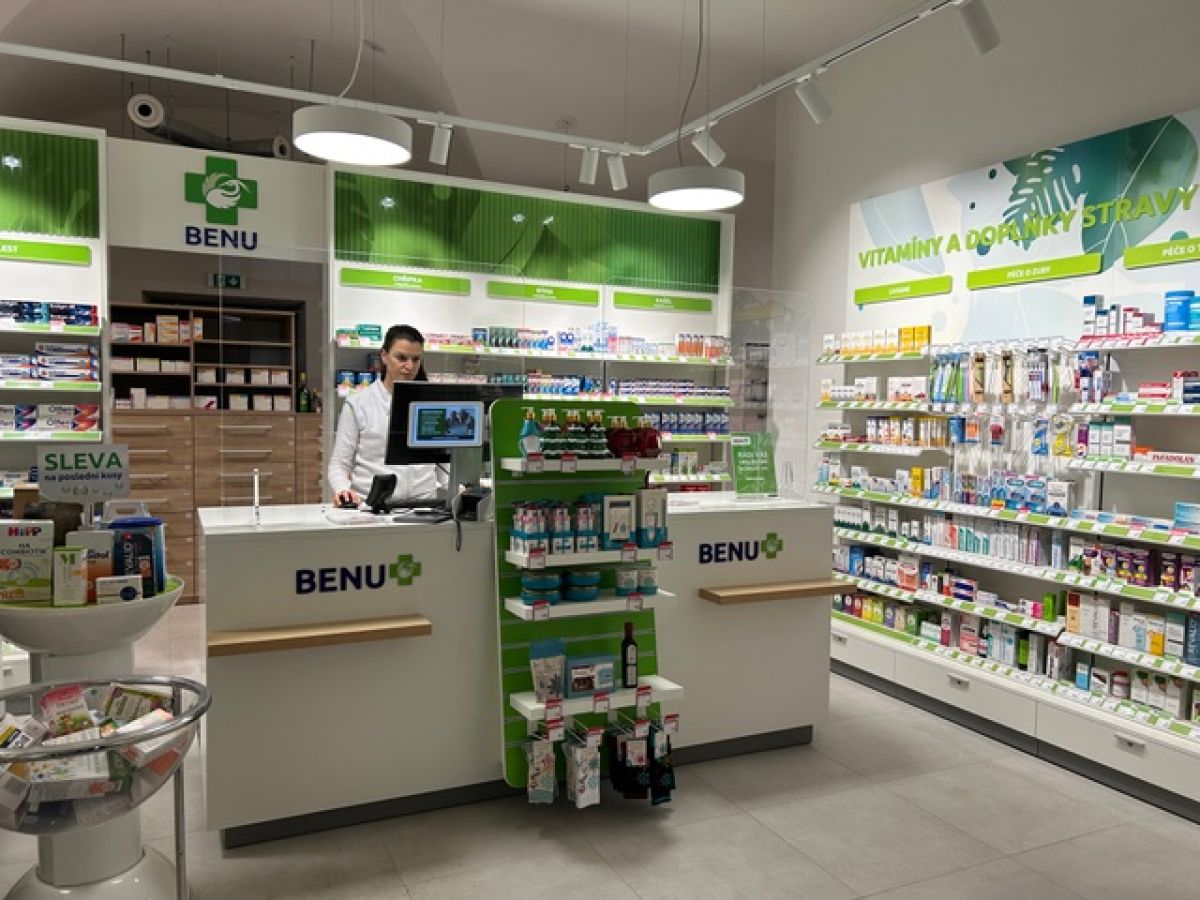 BENU lékárna Mgr. Alexandry Mazalové se přestěhovala na Tereziánský dvůr