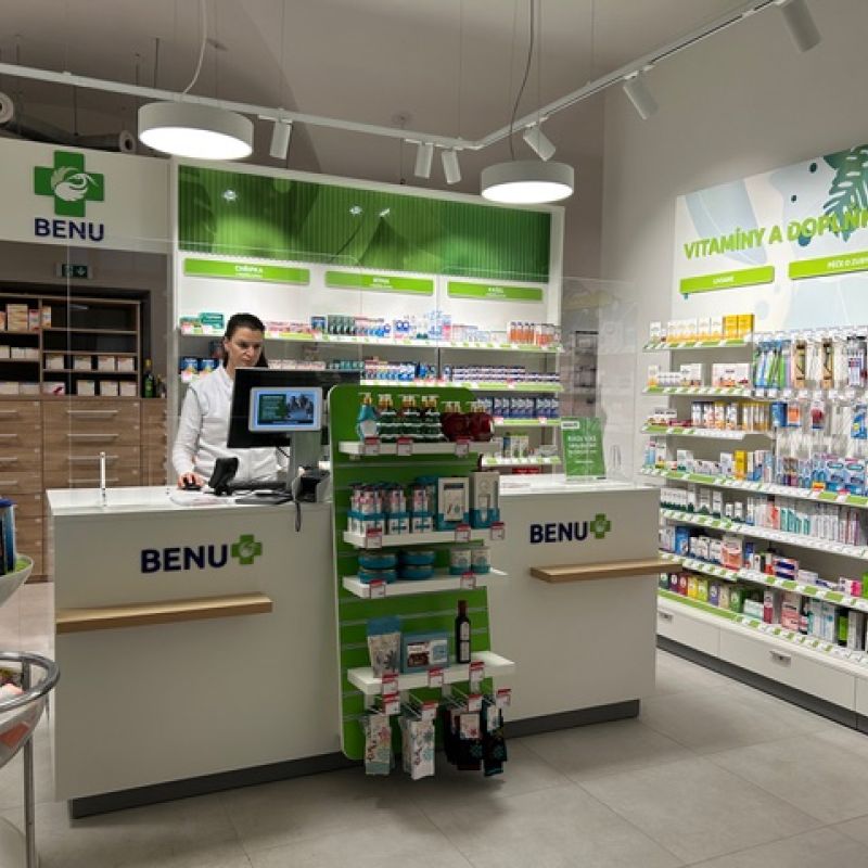 BENU lékárna Mgr. Alexandry Mazalové se přestěhovala na Tereziánský dvůr