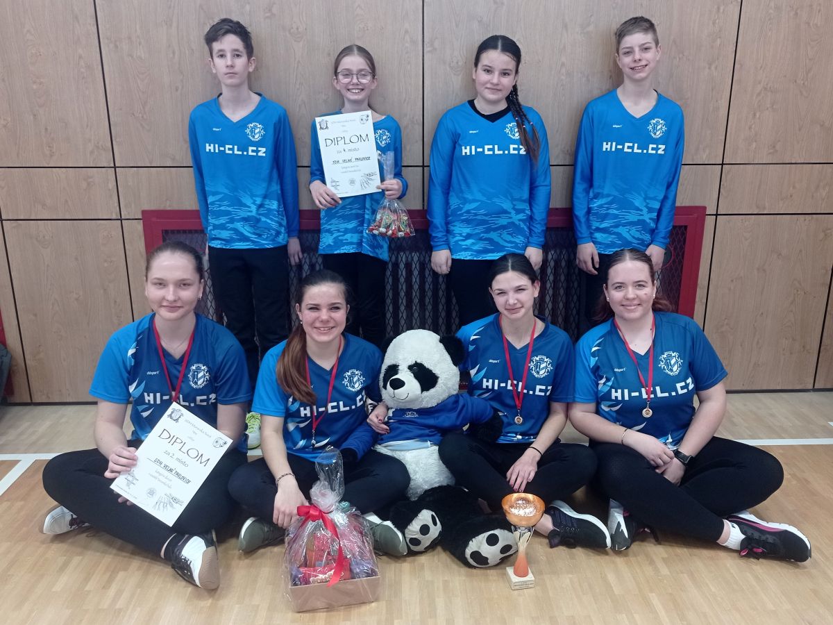 Halová soutěž v Moravské Nové Vsi přinesla medaile i těsné čtvrté místo