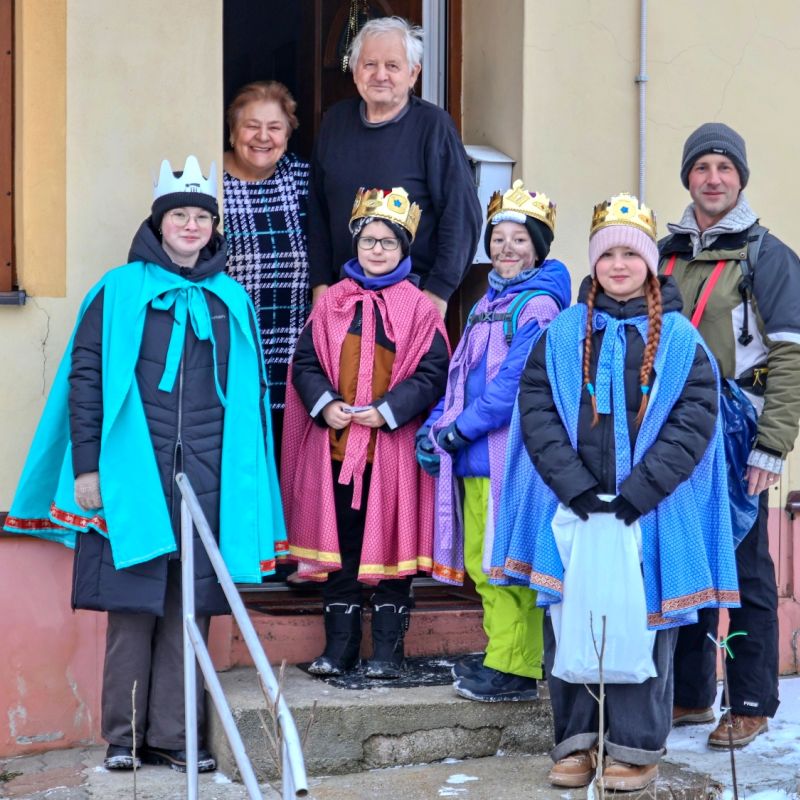 TŘÍKRÁLOVÁ SBÍRKA roku 2026. Ve Velkých Pavlovicích vykoledovali 154.313 Kč