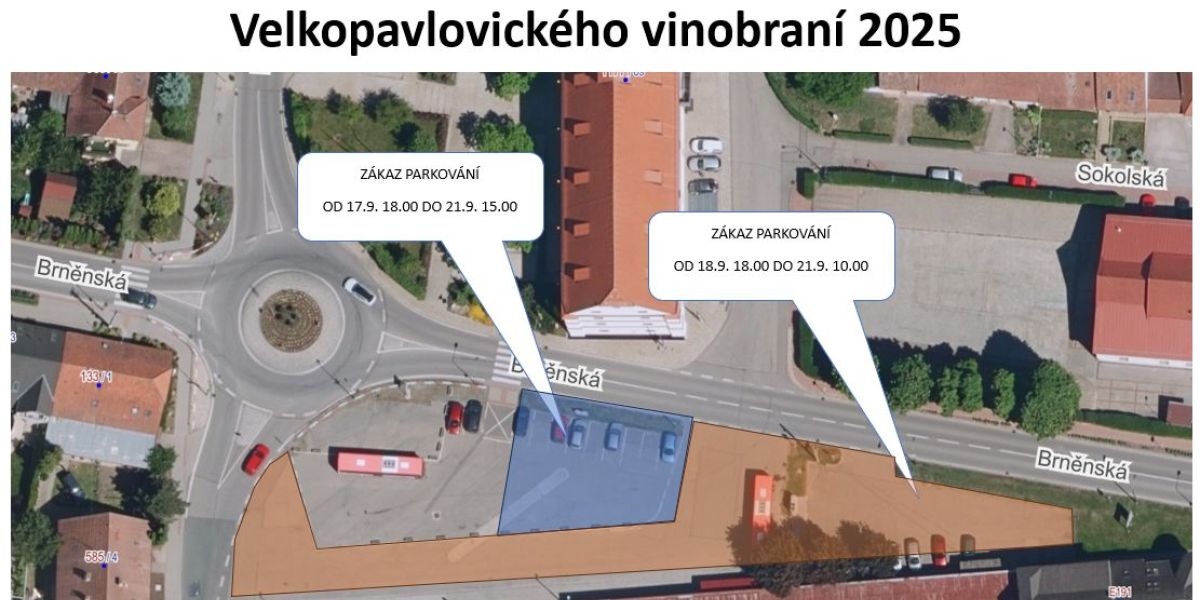Omezení parkování u autobusového nádraží