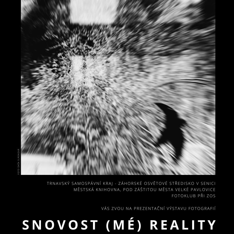 Pozvánka na vernisáž fotografií