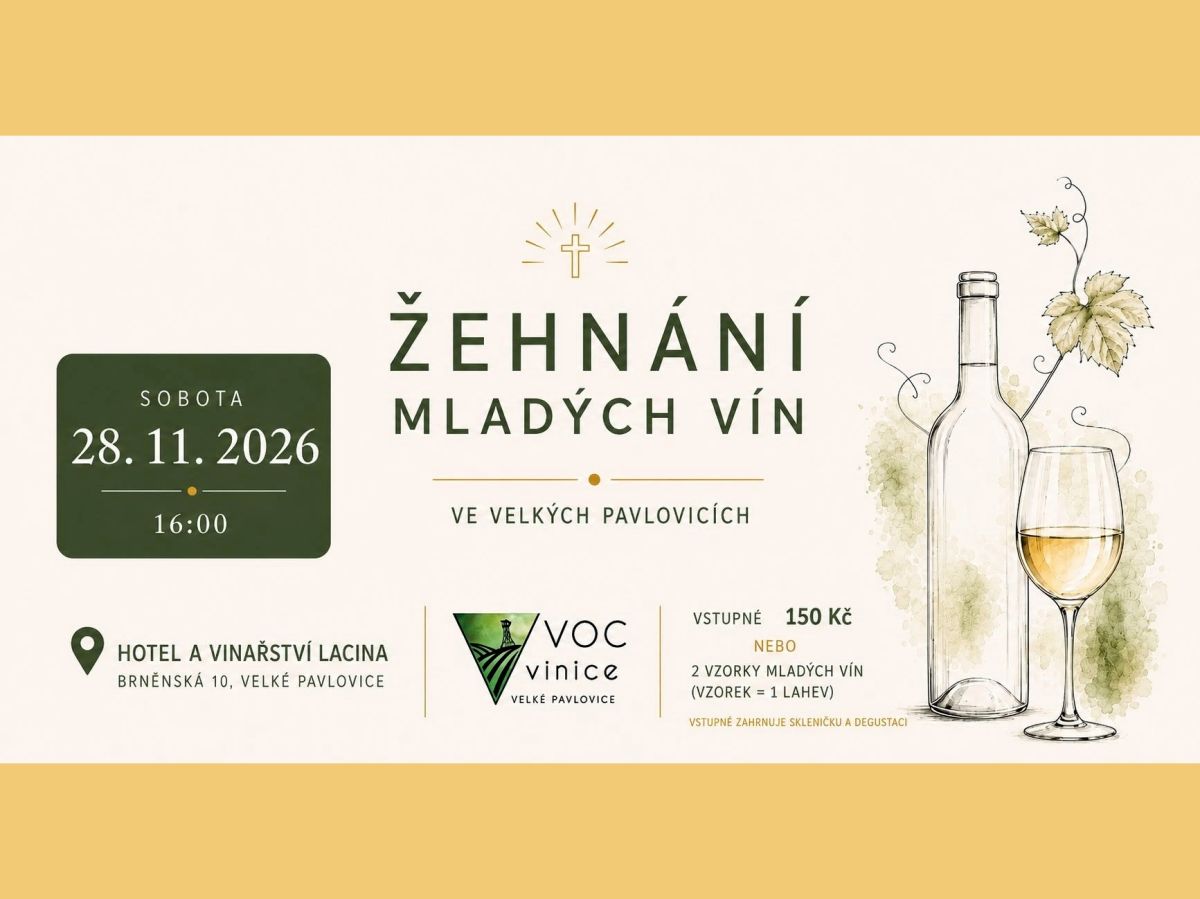 ŽEHNÁNÍ MLADÉHO VÍNA ročníku 2026